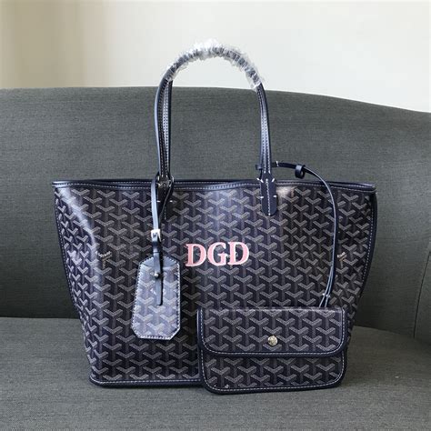 goyard shopper blue|goyard handbags.